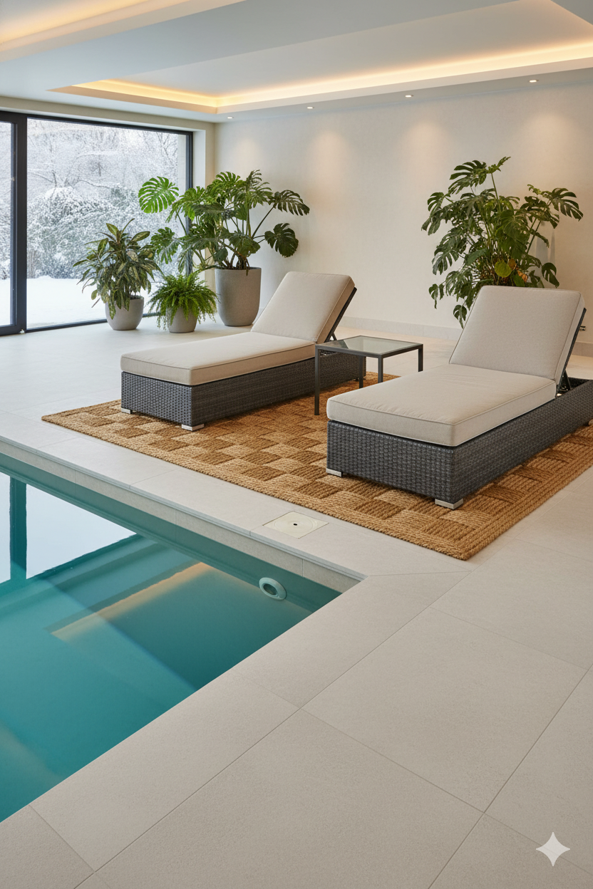 Natural Jute Rope Checkerboard Rug - High-Texture Rectangular Design || GEREO 202505