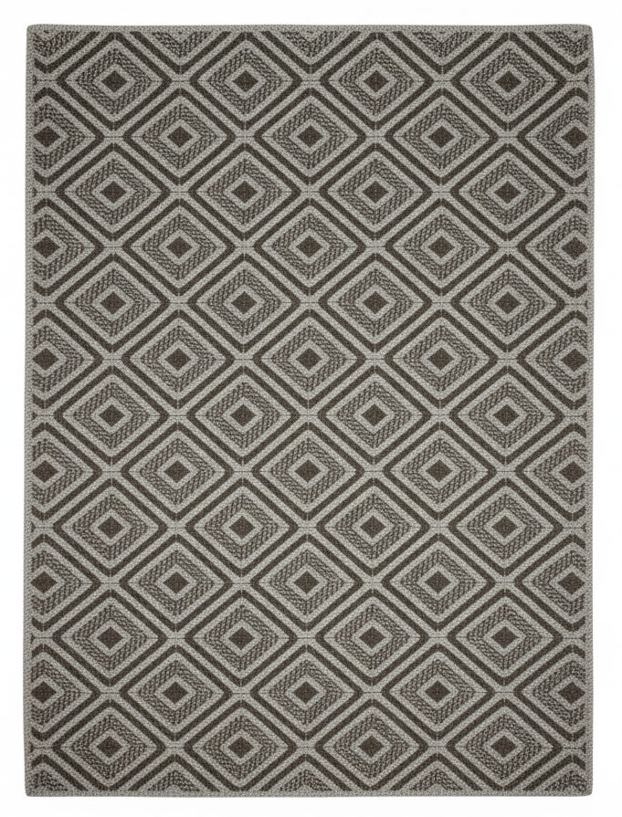 Monochrome Braided Jute Area Rug ||  GEREA 202515