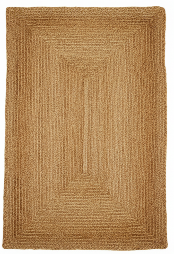 The Coastal Weave Solid Jute Rug || GEREA 202516