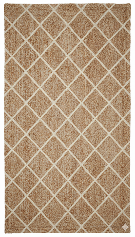 The Classic Jute Trellis Rug
