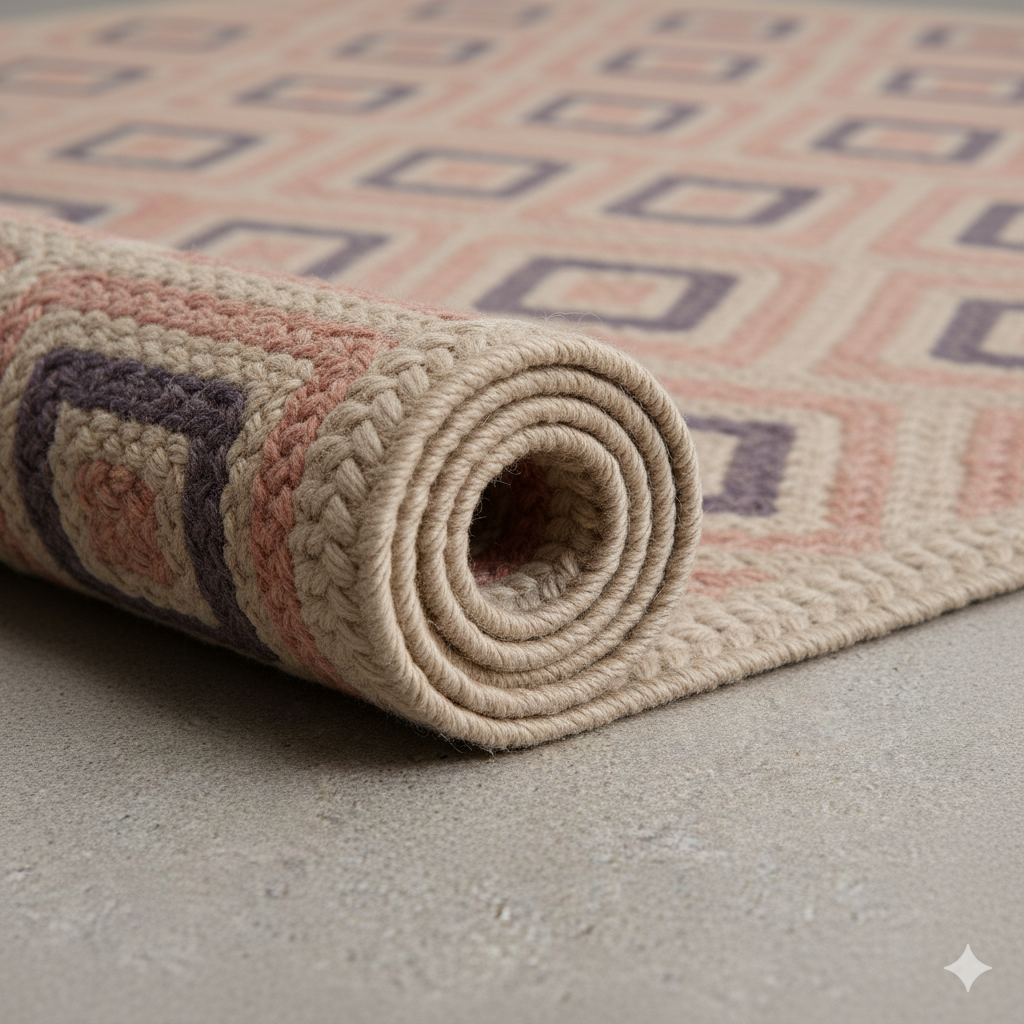 The Bohemian Sunset Jute Rug || GEREA 202514
