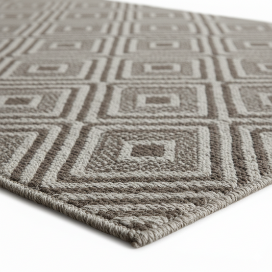 Monochrome Braided Jute Area Rug ||  GEREA 202515